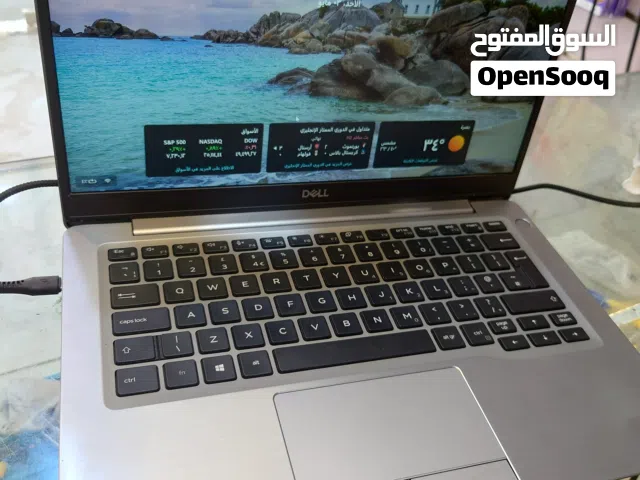 لابتوب دل حجم 13.3 للبيع نضيف كلش