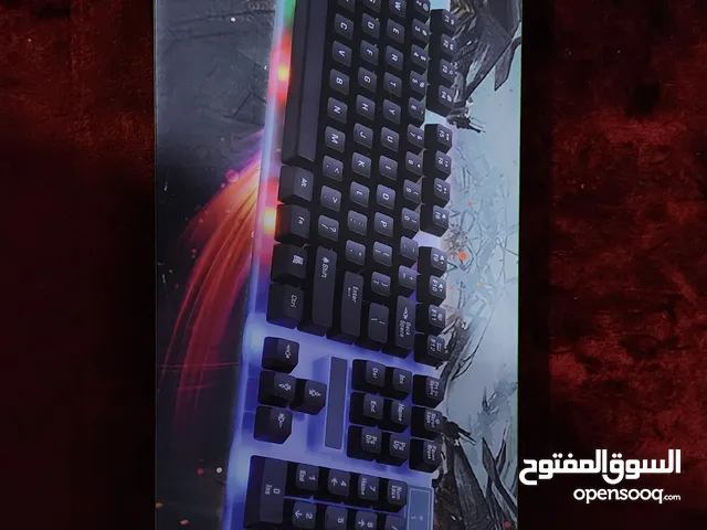 كيبورد الألعاب المضيء 201 - الرفيق المثالي للاعبينCOLOR RGB KEYBOARD GAMING