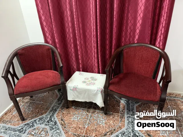 كرسيين ديكور بذراعين