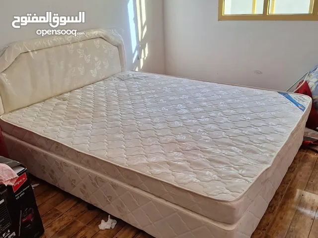 Queen size bed and sofa