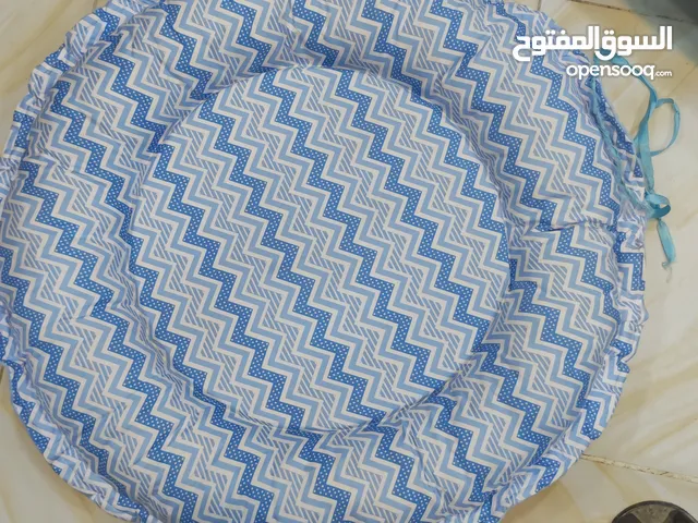 فرشة قطط دائرية ، صيفية تتسع لاكثر من قطة