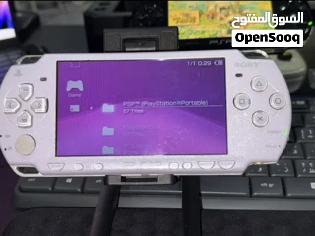 Sony PSP-2000 light lavender 64gb 70 games plastic cover