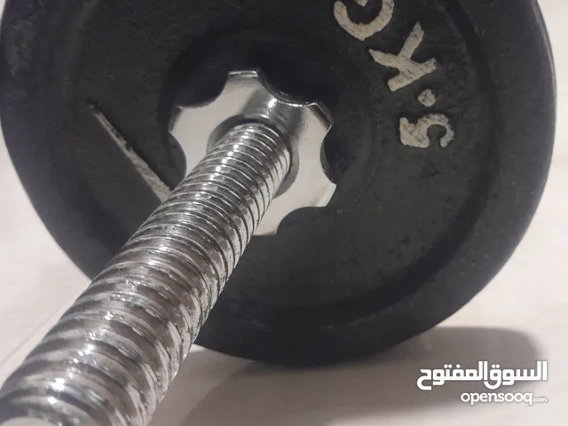 بار متعرج + 20kg اوزان