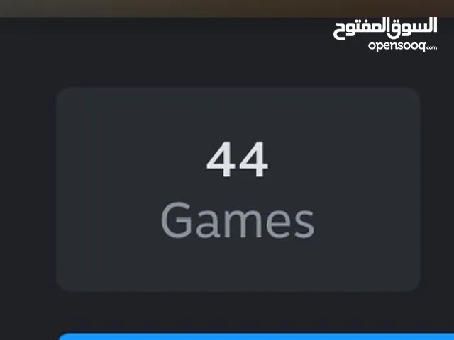 Steam account ( 44 GAMES ) for sale in amman jordan في عمان الاردن اكاونت steam
