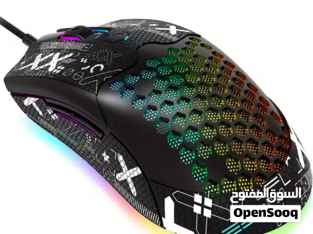 ماوس ألعاب سلكي خفيف جدا M5