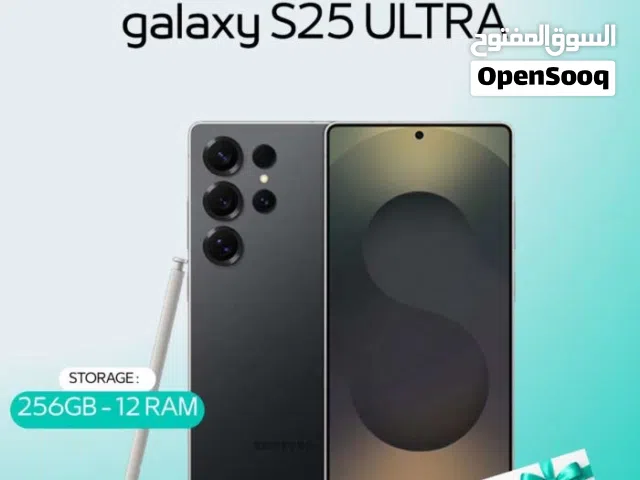 SAMSUNG S25 ULTRA ( 256GB ) / RAM 12 NEW /// سامسونج إس 25 الترا ذاكره 256 الرام 12 الجديد