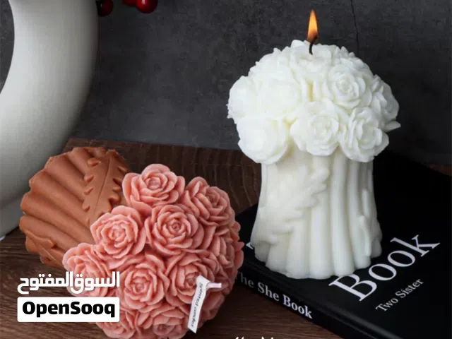 شموع معطره حسب الطلب