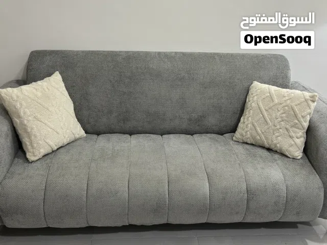 تخم قنفات عراقي لون رصاصي 4 قطع 8 مقاعد + 2 زوالي لون رصاصي