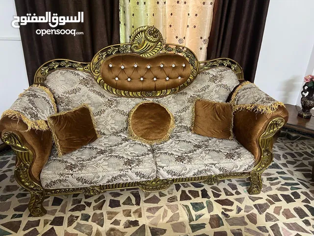 طقم كنب خشب
