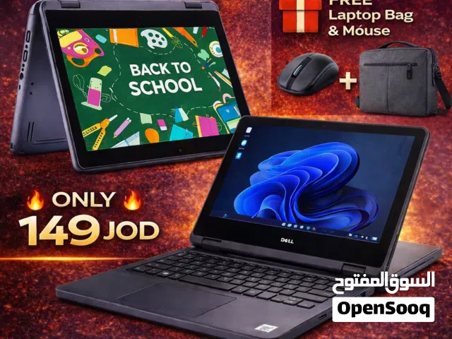 Dell latitude 3120 2-in-1 Touch   فقط   149 JD  افضل سعر في المملكة 360 درجة تتش سكرين بسعر خرافي