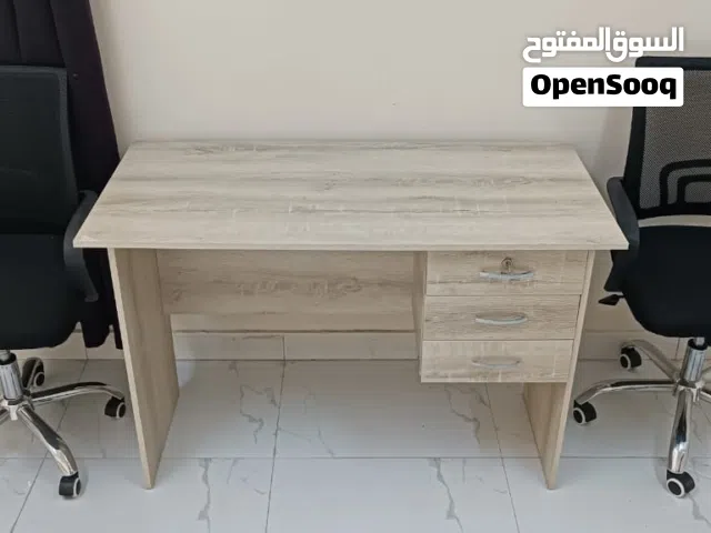 Study Desk + 2 Office Chairs + Large folding Table  Sohar