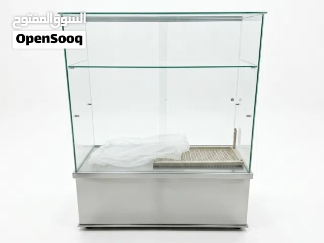 ميز فترينة زجاج عرض