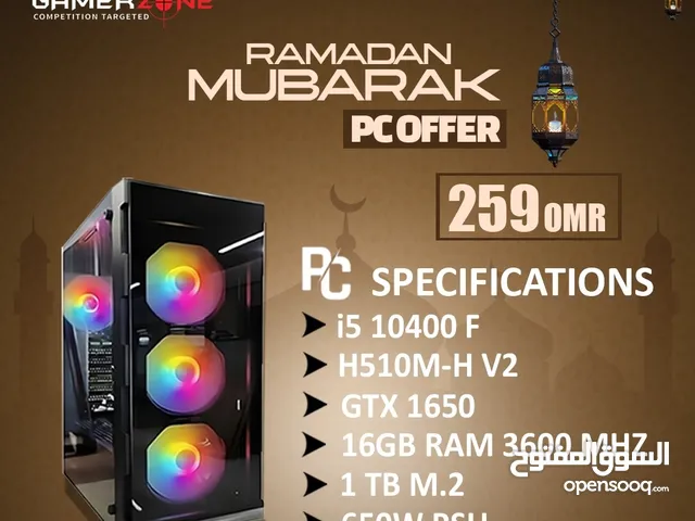 Gaming PC Ramadan Exclusive Offer
