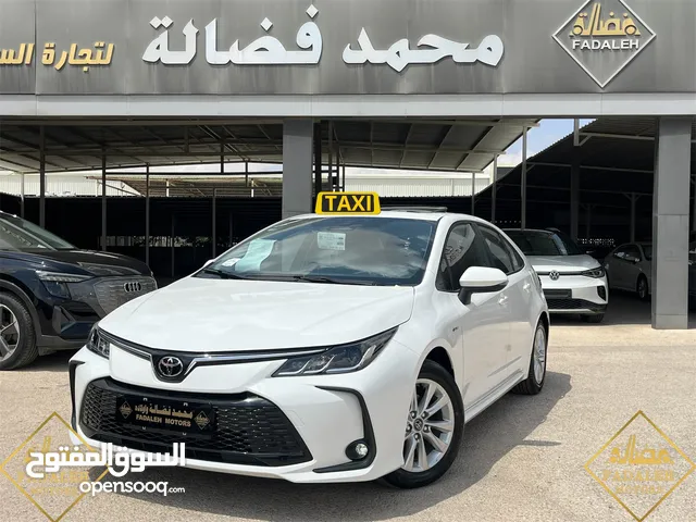 اقساط تويوتا كورولا هايبرد 2025 زيرو بدون دفعة اولى للعمومي في حال وجود الطبعة