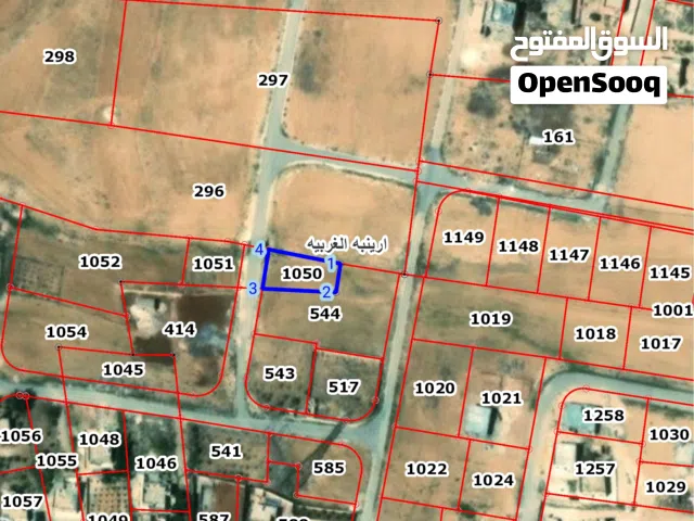 Residential Land for Sale in Amman Areinba Al Gharbiyah