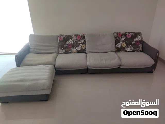 the sofa  .