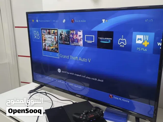 بلايستيشن 4 فات 500 جيجا مع ايد كوبي مكفول 6 شهور