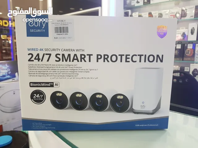 Eufy Security wired 4k Camera 24/7 smart protection E330 eufycam