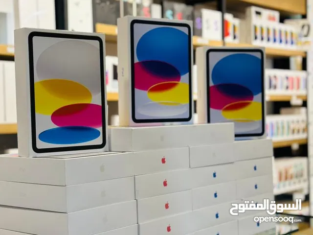 ايباد 10 , 64GB وايفاي الشاشة 10.9 انش جديد ضمان سنة