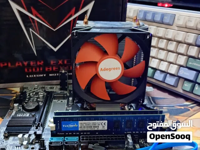 كومبو زيون E5-2430 + 16GB + مبرد  للألعاب والمونتاج شاهد التفاصيل بالوصف و الصور