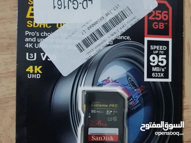 سعر حرق 20 SD CARD SANDISK EXTREME  PRO 256GB 95MB/S كرت ذاكرة 256 جيجا