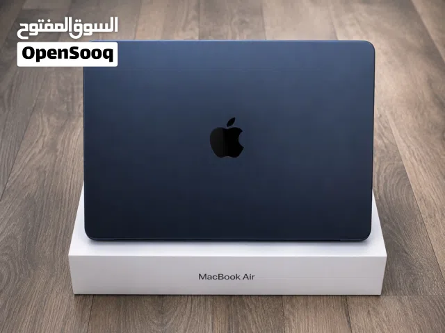 MacBook Air 13-inch M5  ماك بوك اير 13  إنش جديد بالكرتونة لون كحلي مميز ( 16ram - 512G )
