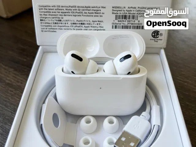 سماعة AirPods Pro الجيل الثاني (كوبي ماستر نخب أول) جديدة بالتغليف الحراري!