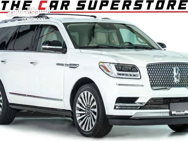 Lincoln Navigator Reserve-GCC-7 Seats-Al Tayer Warranty and Service Contract Until 05/2026-22 Inch