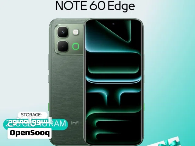 INFINIX NOTE 60 EDGE ( 256GB ) / RAM 16 NEW /// انفينكس نوت 60 ادج ذاكرة 256 الرام 16 الجديد