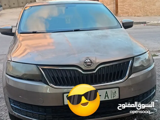 سكودا ربيد 2014 جير عادي  ديزل
