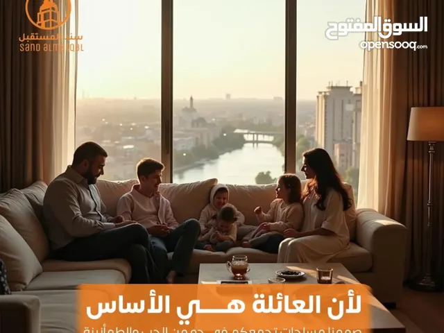 شقة للبيع اطلالة نهر دجلة أبو نواس موقع مميز جدا سند المستقبل