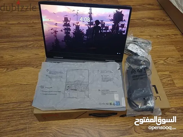 لابتوب Lenovo LOQ i5 جيل 12 بكرت RTX 3050 بحالة ممتازة
