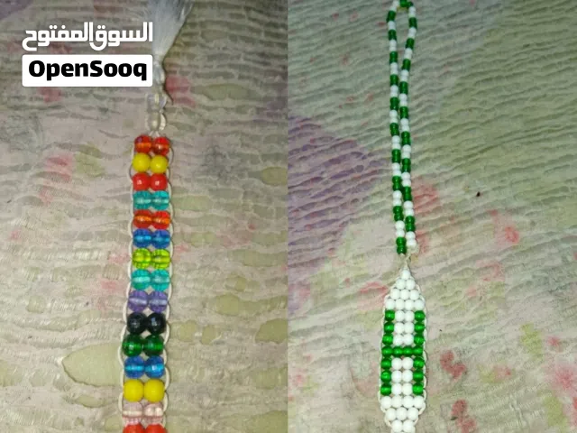 سبح الوان مطرزه