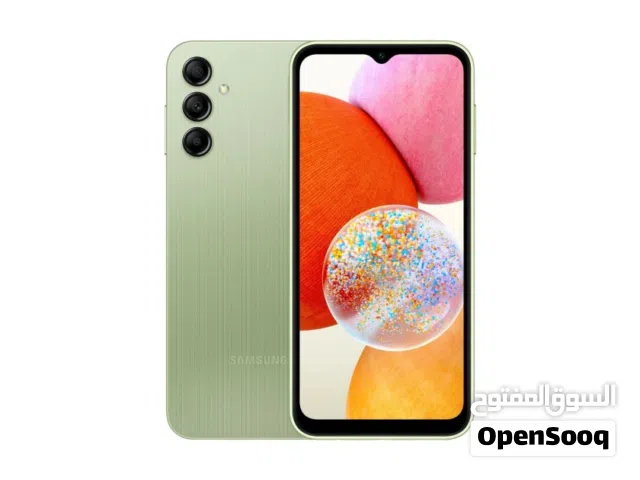 جالاكسي A14 5G سامسونج فضي مستعمل بحالة ممتازة مع سعة 256 جيجابايت