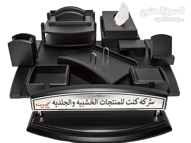 طقم مكتب دوبا 12 قطعة باللون الاسود