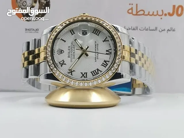 باقة جديدة من الساعات الفاخرة بأفضل الأسعار الرولكس الديت جاست متوفرة الان