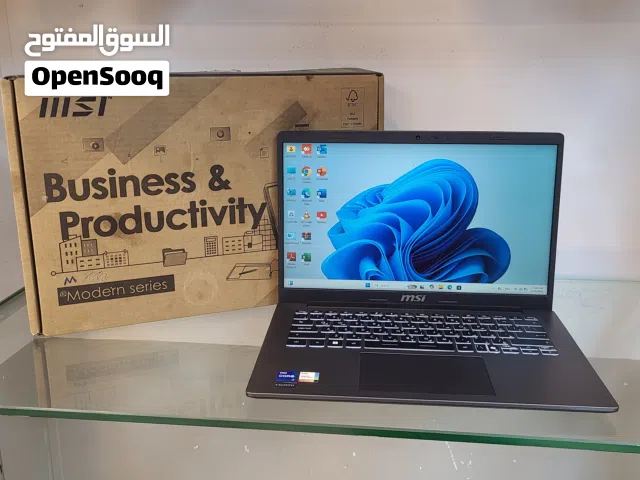 MSI 14s  i7 13th  16GB RAM  512GB SSD  High Performanc
