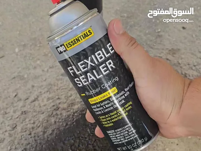 البخاخ العازل الامريكي Made in USA المختوم الاصلي تخلص من الثقوب وتلف الاسطح والشقوق من تسرب المي