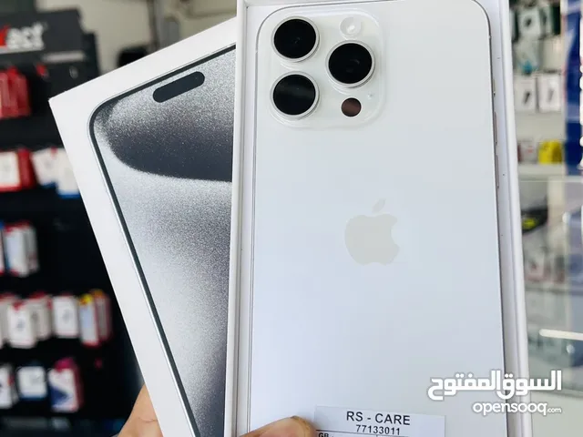 iPhone 15 Pro Max, 512gb White Titanium Arabic