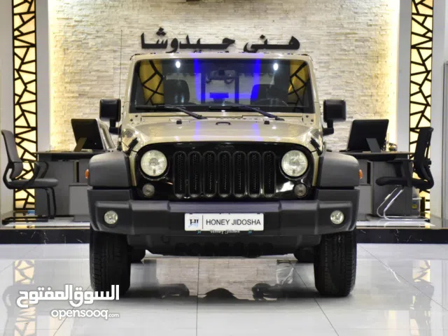 Jeep Wrangler JK Willys ( 2018 Model ) in Beige Color GCC Specs