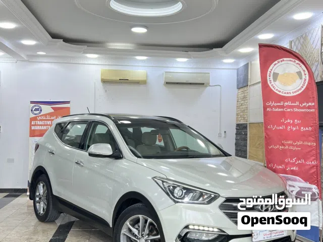 هونداي سينتافي الدفع الرباعي 2017 خليجي وكالة عمان من المالك الاول