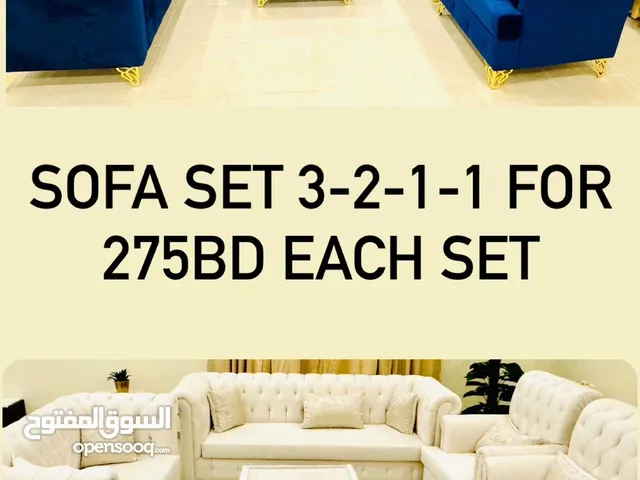 2 Sofa sets and Dining