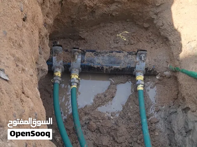 تسليك وربط ماي رئيس وربط مجاري على الرئيسي