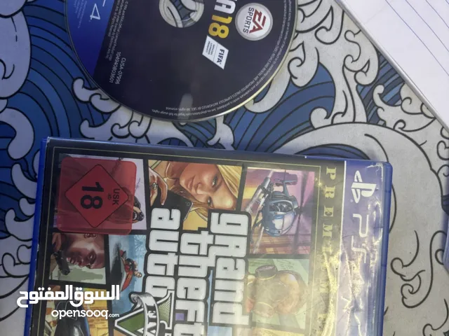 على 30 شيكل GTA V و فيفا 18