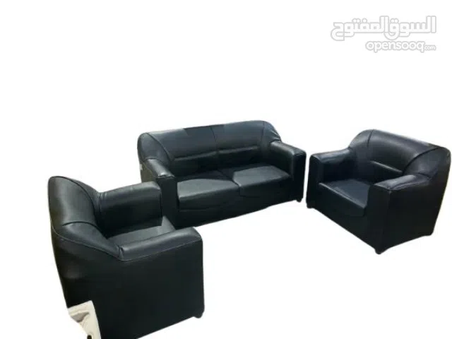 طقم كنب جلد اربع مقاعد جلد مكفول مع توصيل مجاني داخل عمان الوسط