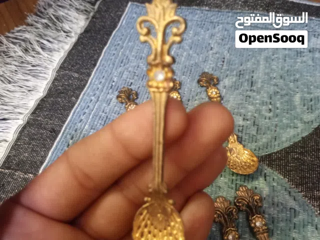 معالق  نحاس انتيكات عدد 6