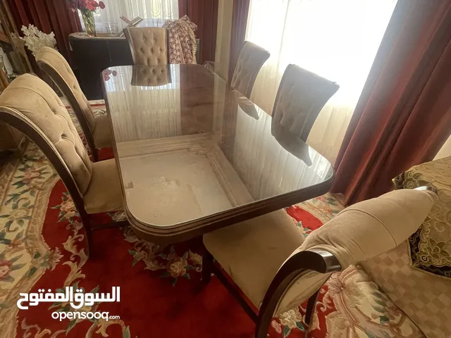 طاوله سفره مع ست كراسي