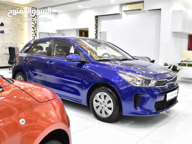 KIA Rio ( 2020 Model ) in Blue Color GCC Specs