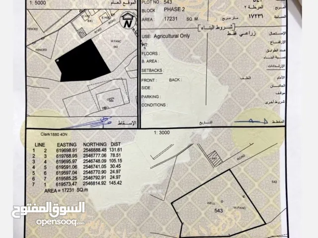Farm Land for Sale in Al Sharqiya Al Mudaibi