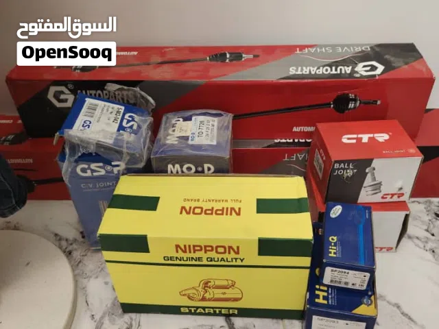 قضع غيار تويوتا واكسنت كورولا باطني أمامي وخلفي +كورشه +فزيليت+مطرونوا + كورشرات اكسنت